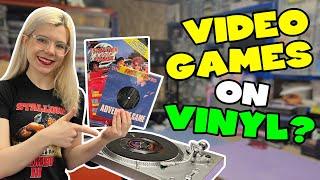 Loading video games from vinyl records  Thompson Twins Adventure Game