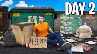 Homeless to even more homeless in GTA 5 RP - Day 2