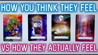 How YOU Think They Feel vs How THEY Actually Feel  {PICK A CARD} ️ Timeless Tarot Reading