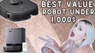 The Best Value Omni Robotic Vacuum with 8000 PaSuction Power and Best Mopping Under $1000