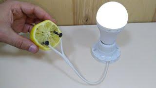 How to generate free electricity with lemon acid Simple Tips