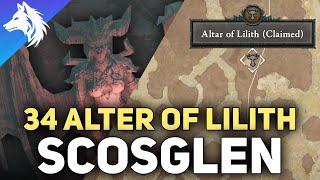 All 34 Altars of Lilith Locations Scosglen Diablo 4