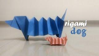 Origami Dachshund Dog  How to make an Origami Dog