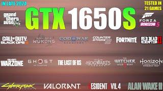 GTX 1650 Super  21 Games Tested in late 2024 - can it run modern Games?