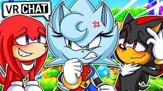 Shadow and Knuckles Meet FEMALE NAZO VR Chat