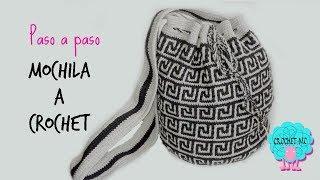 Tutorial mochila a crochet