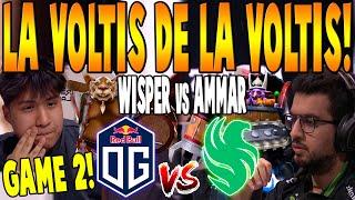 OG vs FALCONS GAME 2 BO2 - TIMADO WISPER BZM vs AMMAR SKITER - RIYADH MASTERS 2024 DOTA 2