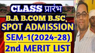 Lnmu UG Admission 2024-28 And Class Commencement