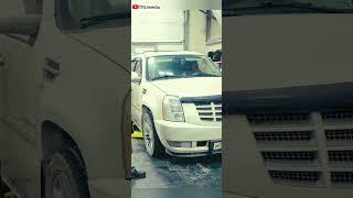 как снять АКПП Cadillac Escalade