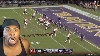 DOWN TO THE WIRE Bengals vs. Ravens Game Highlights  NFL 2024 Season Week 10