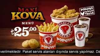 Popeyes® – Maxi Kova Menü