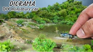 Diorama Tutorial  DIY Miniature Car