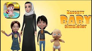 Virtual Naughty Baby - Mom Sim - Gameplay Walkthrough #1