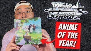 ANIME OF THE YEAR Weiss Schwarz TCG x Frieren Beyond Journeys End Booster Box Opening