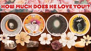  HOW MUCH DOES HE LOVE YOU  How Far Can This Go?  Pick A Card Tarot