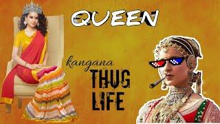 Ultimate Kangana Ranaut Thug Life Savage Moment of kanganaThe Real Queen of Bollywood