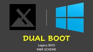 Dual Boot MX Linux 19 & Windows 10 - Legacy BIOS
