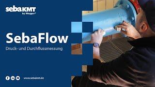 𝘋𝘌 - SebaKMT -  SebaFlow mit Ultraschalltechnik  Druck- und Durchflussmessung