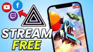 How To STREAM Phone Games NO COMPUTER - PRISM Live Studio App