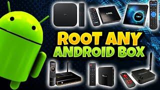 How to root ANY Android tv box 2023 - Easy process to unlock the full Android box Potential EASY
