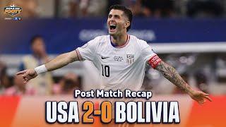 Pulisics STUNNING Goal helps USMNT to Victory in Copa America  Morning Footy  CBS Sports Golazo