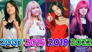 The most legendary kpop debuts of each year female version 2007 - 2022 in my opinion