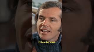 id like a plain omelet  Jack Nicholson #movie #shorts #quotes #jacknicholson