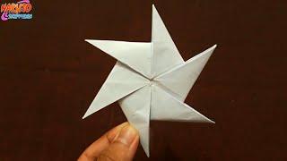 DIY - How To Make a Paper Ninja Star  Paper Shuriken