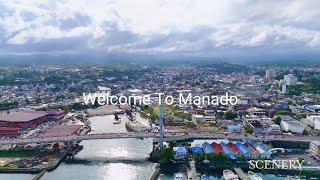 Video Drone Kota Manado di Pagi Hari... cuaca mendung... 7 Maret 2024. Welcome to Manado.