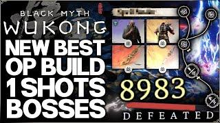 Black Myth Wukong - How to Kill Bosses in 1 Attack - New Best BROKEN OP Build Weapon Combo Guide