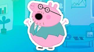 DADDY PIG DESTROYS THE OFFICE