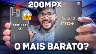 CHEGOU Redmi Note 12 PRO+  - O Xiaomi MAIS BARATO com 200Mpx de Camera