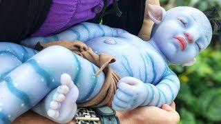 Taking Avatar Baby to Disney World