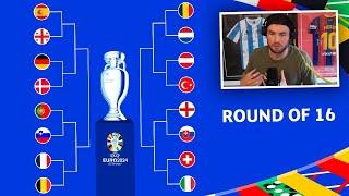 My Euro 2024 Round of 16 Predictions
