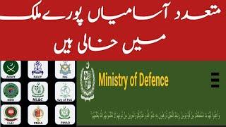 Government of Pakistan Ministry of Defence Jobs 2024 Assistant Director vacancies