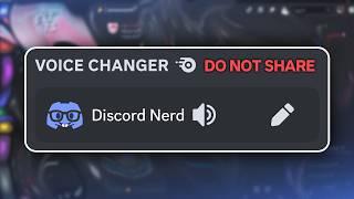 Discord is Making a Voice Changer and other leaked features