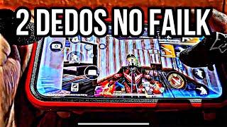 HUD 2 DEDOS NO FAILK FREE FIRE