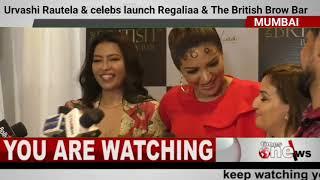 Urvashi Rautela & celebs launch Cosmetologist Debarati Ghoshs Regaliaa & The British Brow Bar