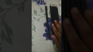 Unboxing Faber Castell Drawing Pencils B series#blackpink #ytshorts #canvascreations