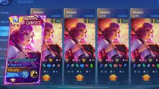 Solo Rank With Kagura buffed to Get Win Streak Mobile Legends