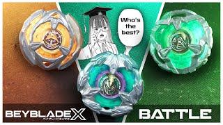 WHO IS THE BEST? 3 WAY Beyblade X Battle Wizard Arrow VS Knight Shield VS Knight Lance