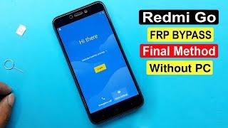 REDMI GO FRP BYPASS M1903C3GG 8.1.0 GOOGLE ACCOUNT BYPASS 2022 WITHOUT PC