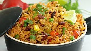 Mexican Rice Recipe  Easy One Pot Meal  How To Make Mexican Rice  Kanaks Kitchen