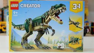 LEGO Creator 31151 T.rex – LEGO Speed Build Review