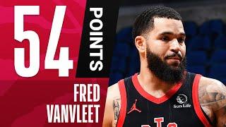 Fred VanVleet Sets Raptors Franchise-Record With 54 PTS & 11 3PM In The W