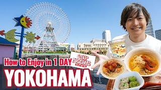 Yokohama Trip from Tokyo in 1 Day Cup Noodle Factory Noodle Bazaar Chinatown  Cosmo World Ep.494