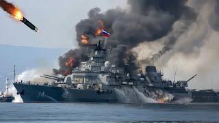 Horrifying 20 Russian Warships Destroyed by US Cruise Missiles in Black Sea