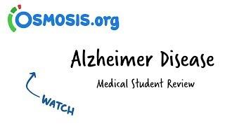 Alzheimer Disease  Osmosis