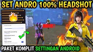 VIPSET ANDRO FF TERBARU 2024CARA PASANG SET ANDRO FF AUTO HEADSHOT + SET SCREEN AUTO HEADSHOT FF 