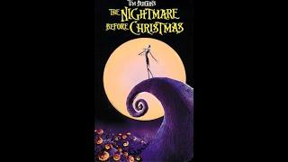 Opening To The Nightmare Before Christmas 1994 VHS Version #2